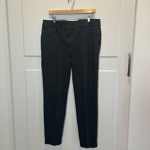 Liverpool Jeans Company Herringbone Pattern Pull On Pants Women's Size 16